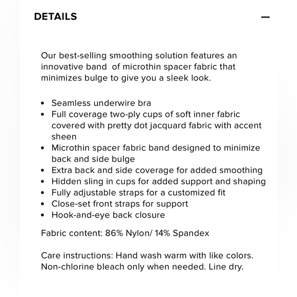 Wacoal Back Appeal Underwire Bra - NWT - Picture 6 of 9